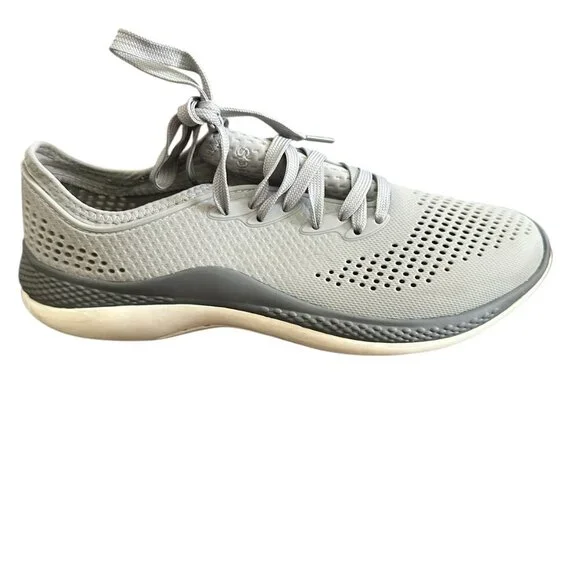 Men’s Crocs LiteRide 360 Pacer Grey Athletic Casual Shoes Men’s Size 8 (206715) - Picture 5 of 8